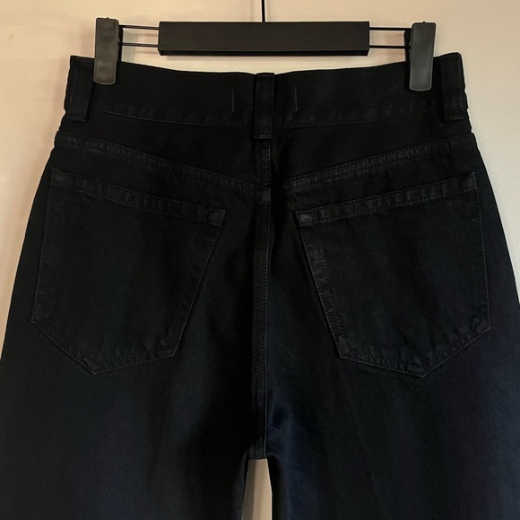 NWT Madewell Balloon Jean in Black Frost Wash Size 25 Barrel Jeans $148 NW241 - Picture 7 of 15